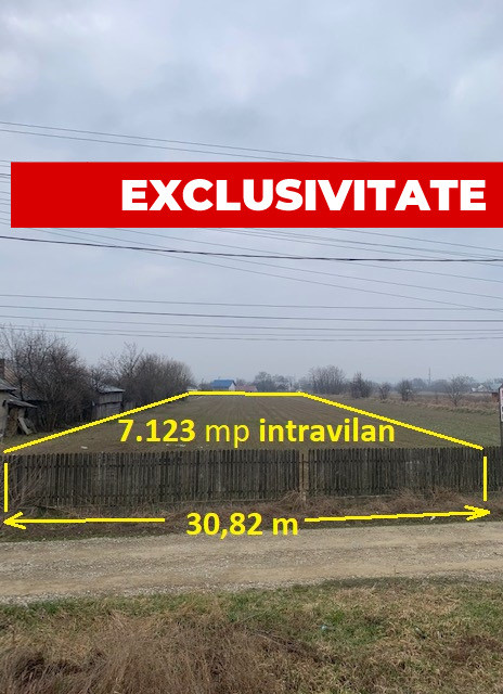 Teren de vanzare 7.123 mp intravilan, Buhusi