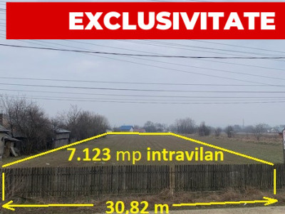 Teren de vanzare 7.123 mp intravilan, Buhusi