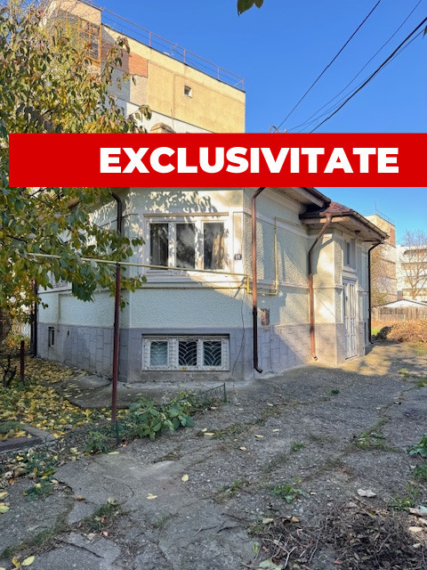 Teren de vanzare 621 mp cu casa, central, Bacau 