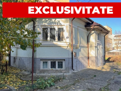 Teren de vanzare 621 mp cu casa, central, Bacau 