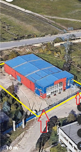 Hala de vanzare, an 2008, zona industriala Bacau