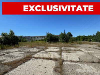 Teren industrial 14.740 mp, de vanzare, autorizatie constr., str Chimiei, Bacau