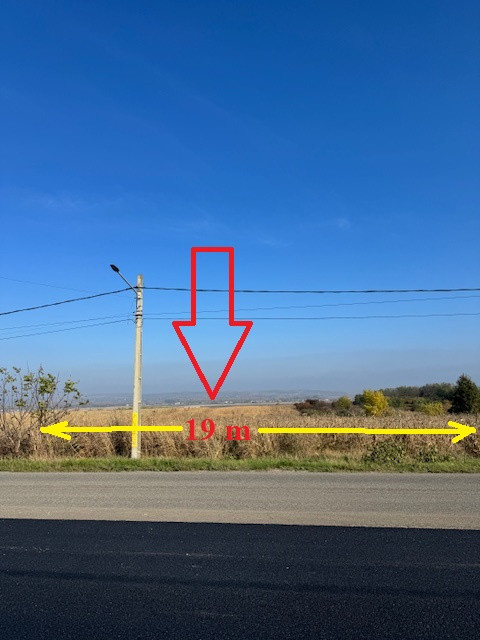 Teren 6.668 mp, de vanzare, loc. BOGDAN VODA, la E-85, com. Saucesti, jud. Bacau