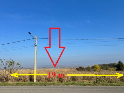 Teren 6.668 mp, de vanzare, loc. BOGDAN VODA, la E-85, com. Saucesti, jud. Bacau