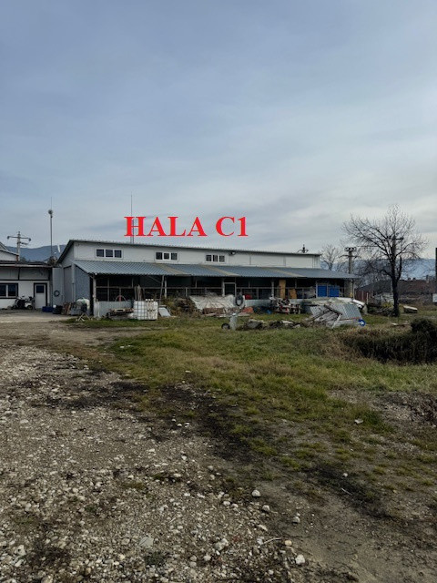 Teren 4.325 mp cu 2 hale, inchiriere/vanzare, Comanesti, jud. Bacau