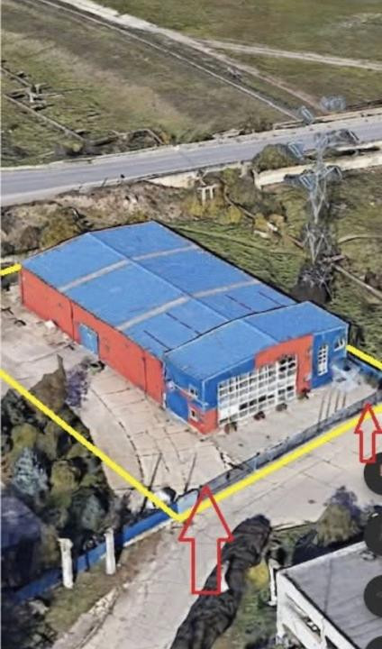 Hala de vanzare, an 2008, zona industriala Bacau