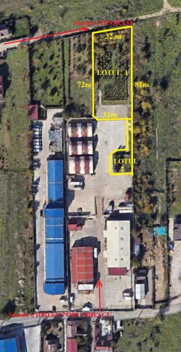 Teren intravilan de vanzare, 3000 mp, Izvoare, Bacau