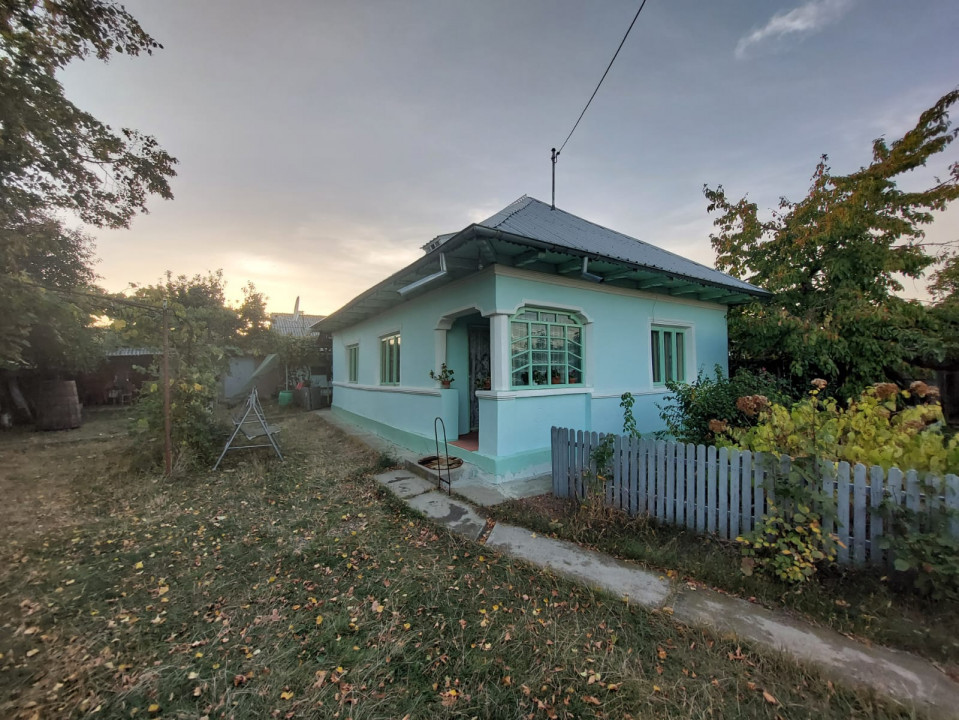 Casa batraneasca bine intretinuta in Bahna